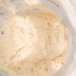 bubbly fermented raw milk kefir