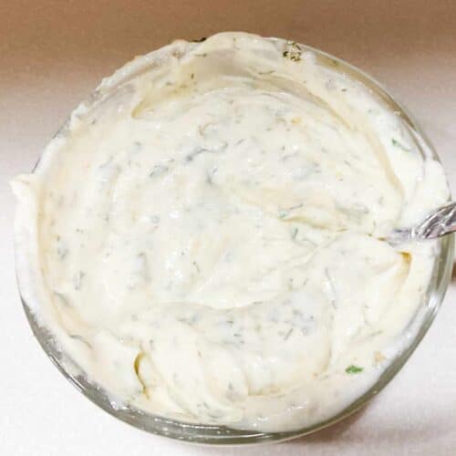paleo ranch dip recipe with homemade mayo and herbs