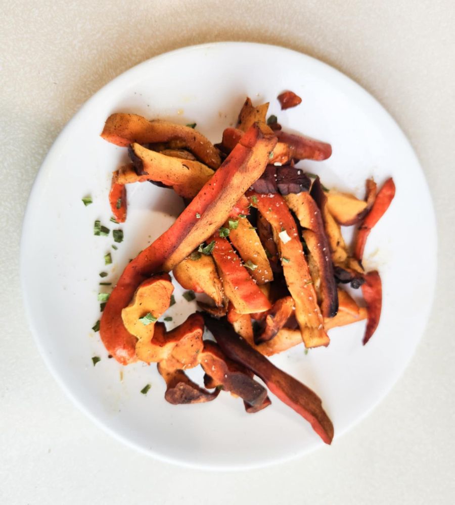 sauteed chicken of the woods mushrooms with butter and herbs