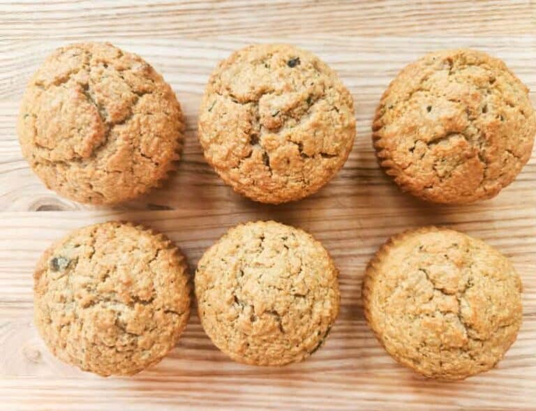 fresh milled flour zucchini bread muffins no sugar